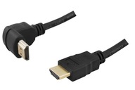 UHLOVÁ ZÁSTRČKA KÁBLA HDMI - PRIAMA ZÁSTRČKA HDMI 1,5M HQ UHLOVÁ ZÁSTRČKA KÁBLA HDMI - PRIAMA ZÁSTRČKA HDMI 1,5M HQ