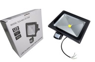 Halogénový LED reflektor 50W IP65 pohybový senzor Halogénový LED reflektor 50W IP65 pohybový senzor