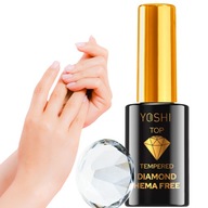 YOSHI TOP TEMPERED DIAMOND top bez utierania mokré sklo efekt 10ml HEMA ZDARMA YOSHI TOP TEMPERED DIAMOND top bez utierania mokré sklo efekt 10ml HEMA ZDARMA
