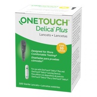 ONE TOUCH DELICA PLUS LANCETY 100 KS ONETOUCH IHLIEK