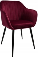 Kreslo Dankor Design PIK X bordó VELUR Kreslo Dankor Design PIK X bordó VELUR