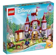 Disney Princess bloky 43196 Belle and the Beast's Castle