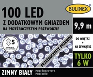 Studené biele LED vianočné osvetlenie Bulinex 9,9m Studené biele LED vianočné osvetlenie Bulinex 9,9m