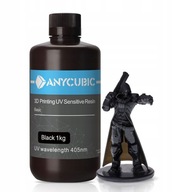 Anycubic Standard Basic Black UV živica Black 1l 1kg pre 3D tlačiarne