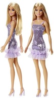 BÁBIKA BARBIE Blond lesklé mini šaty BÁBIKA BARBIE Blond lesklé mini šaty