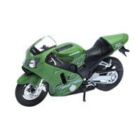 WELLY MOTOR 1:18 2001 KAWASAKI NINJA ZX-12R ZELENÁ WELLY MOTOR 1:18 2001 KAWASAKI NINJA ZX-12R ZELENÁ