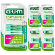 Gum Soft medzizubné kefky, stierače, 5 ks Gum Soft medzizubné kefky, stierače, 5 ks
