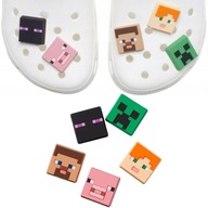 CROCS JIBBITZ TOPÁNKY SADA ŠPÍNOVÝCH Kúziel 5 KS MINECRAFT HRA CROCS JIBBITZ TOPÁNKY SADA ŠPÍNOVÝCH Kúziel 5 KS MINECRAFT HRA