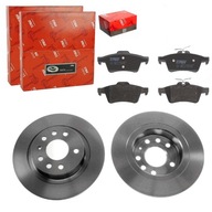 DISK TRW + DESTIČKY ZADNÉ OPEL SIGNUM VECTRA C