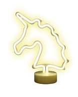 3D LED NEÓNOVÁ nočná lampa UNICORN Unicorn NÁDHERNÁ 3D LED NEÓNOVÁ nočná lampa UNICORN Unicorn NÁDHERNÁ