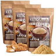KETO BREADING bez sacharidov a cukru 3x Cambio KETO BREADING bez sacharidov a cukru 3x Cambio