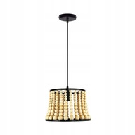 Luster boho lampa drevené korálky BRENA ø28cm Luster boho lampa drevené korálky BRENA ø28cm