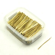 Vlásenky IZA rovné ZLATÉ 6 cm 500g Vlásenky IZA rovné ZLATÉ 6 cm 500g