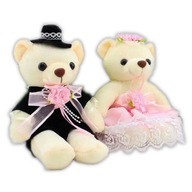 Módny svadobný darček roztomilý medvedík pre páry