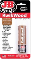 JB Weld KwikWood epoxidové lepidlo na opravu dreva 28g JB Weld KwikWood epoxidové lepidlo na opravu dreva 28g