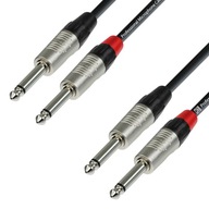 ADAM HALL K4TPP AUDIO KÁBEL 2x JACK - 2x JACK 0,9m ADAM HALL K4TPP AUDIO KÁBEL 2x JACK - 2x JACK 0,9m