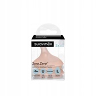 Suavinex ZERO cumlík na fľašu rýchly 2 ks L Suavinex ZERO cumlík na fľašu rýchly 2 ks L