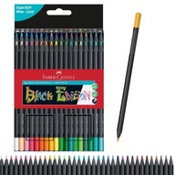 Ceruzkové pastelky FABER-CASTELL BLACK EDITION 36 farieb