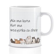 Darček hrnček pre milovníčku mačiek (má mačku) Darček hrnček pre milovníčku mačiek (má mačku)