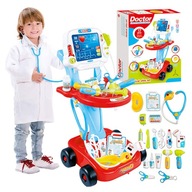 Little Doctor Set Príslušenstvo EKG vozíka Lekárske nástroje Účinky stetoskopu Little Doctor Set Príslušenstvo EKG vozíka Lekárske nástroje Účinky stetoskopu
