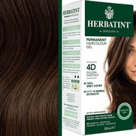 Farba na vlasy Herbatint 4D Zlatý gaštan 150ml Farba na vlasy Herbatint 4D Zlatý gaštan 150ml