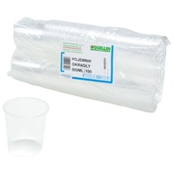 Okrúhle nádoby, hladkostenné, 500 ml PP | 100 ks Okrúhle nádoby, hladkostenné, 500 ml PP | 100 ks