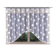Bodky 300x150cm žakárový záves (hotový) Bodky 300x150cm žakárový záves (hotový)