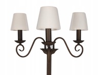 Elegantné stojacie lampy hnedé klasické tienidlá