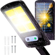 LED SOLARNÁ LAMPA SO SNÍMAČOM POHYBU COB DUSK LED SOLARNÁ LAMPA SO SNÍMAČOM POHYBU COB DUSK