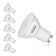 5x Aigostar GU10 LED žiarovka 6W 6500K 480lm studená 5x Aigostar GU10 LED žiarovka 6W 6500K 480lm studená