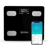 Analytická kúpeľňová váha SMART BLACK 17v1 iOS Android Zeegma