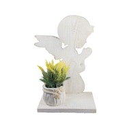 Náhrobný kameň soška anjel 36 cm ornament dekorácie