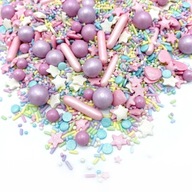 Cukrové posýpky - Pastel Vibes, mix, 90 g Cukrové posýpky - Pastel Vibes, mix, 90 g
