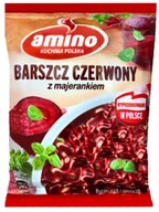 Čínska Amino polievka Červený boršč 10 x 66g polievka Čínska Amino polievka Červený boršč 10 x 66g polievka
