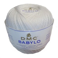 Francúzska šnúrka DMC Babylo 10 Blanc Francúzska šnúrka DMC Babylo 10 Blanc