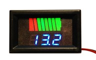 Indikátor nabitia batérie 12V voltmeter