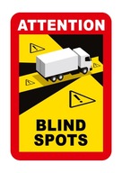 5 ks BLIND SPOTS EN ANGLES MORTS TIR UV samolepky 5 ks BLIND SPOTS EN ANGLES MORTS TIR UV samolepky
