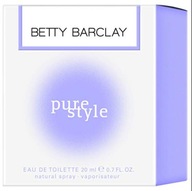 BETTY BARCLAY PURE STYLE - EDT - OBJEM: 20 ML PRE