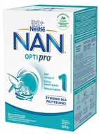 NAN OPTIPRO 1 STARTOVNÉ MLIEKO 650g NAN OPTIPRO 1 STARTOVNÉ MLIEKO 650g