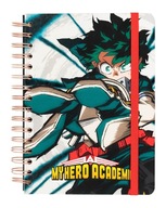 Zápisník A5 My Hero Academia špirálová guma 90 000 bodov Zápisník A5 My Hero Academia špirálová guma 90 000 bodov