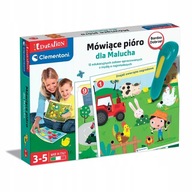 CLEMENTONI HOVORiace pero pre batoľatá 12 VZDELÁVACÍCH HRY 50725 VEK: 3 ROKY+ CLEMENTONI HOVORiace pero pre batoľatá 12 VZDELÁVACÍCH HRY 50725 VEK: 3 ROKY+