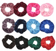 SCRUNCHIES VELVET VLASY DO VLASOV 12 KS 24H SCRUNCHIES VELVET VLASY DO VLASOV 12 KS 24H