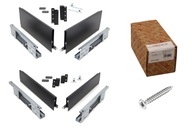 Matrix S SLIM L500 zásuvka čierna 4x vysoká H199 2x nízka H86 skrutka 3,5x16 Matrix S SLIM L500 zásuvka čierna 4x vysoká H199 2x nízka H86 skrutka 3,5x16