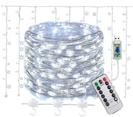 ZÁCLONA GARLANDA ZÁSADNÉ LAMPY ICILS USB 300 LED DRÔTOVÁ DEKORÁCIA ZÁCLONA GARLANDA ZÁSADNÉ LAMPY ICILS USB 300 LED DRÔTOVÁ DEKORÁCIA