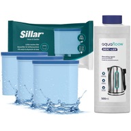 3x Filter pre SAECO PHILIPS ODVÁPŇOVAČ 0,5l 500 ml