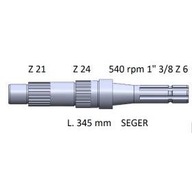 Vývodový hriadeľ MASSEY 8100 3600 RENAULT ARES 3321752M1