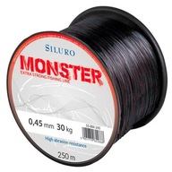 Siluro Monster vlasec 0,40mm, 250m, čierny Robinson