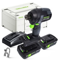 FESTOOL TID18 HPC 4.0 I-PLUS SADA NÁRAZOVÉHO OVLÁDAČA 2 X NABÍJAČKA AKUMULÁTOROV FESTOOL TID18 HPC 4.0 I-PLUS SADA NÁRAZOVÉHO OVLÁDAČA 2 X NABÍJAČKA AKUMULÁTOROV