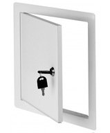 KOVOVÉ KONTROLNÉ DVERE 15x30 ZÁMEK DM84Z KOVOVÉ KONTROLNÉ DVERE 15x30 ZÁMEK DM84Z