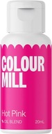 COLOR MILL olejové farbivo na čokoládu 20 ml - HOT PINK - ružové